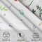 Watercolor Wild Floral Leaf Tablecloth Round 60 Inch,Spring Summer Colorful Flowers Polyester Circle Table Cloth Wrinkle Stain Resistant Washable Table Cover for Kitchen Dining Room Party Picnic